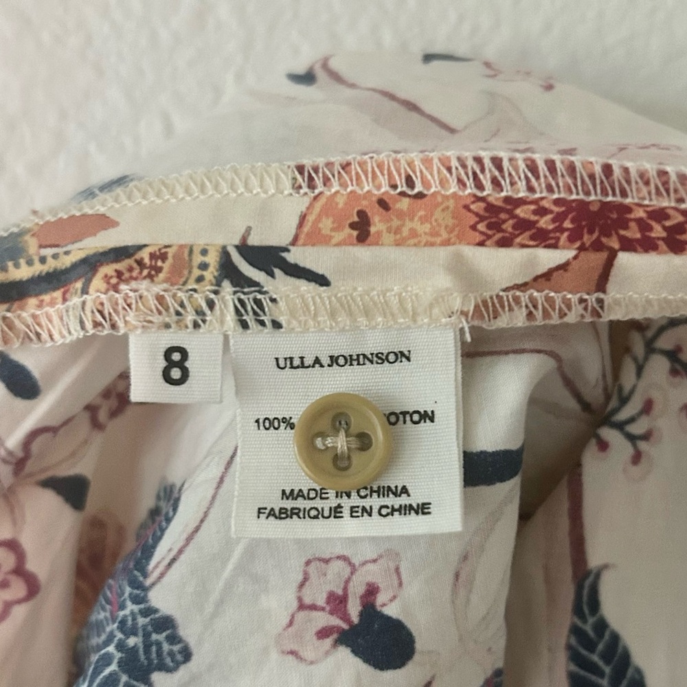 Ulla Johnson Eden Midi Dress in Daisy - Picture 6 of 7
